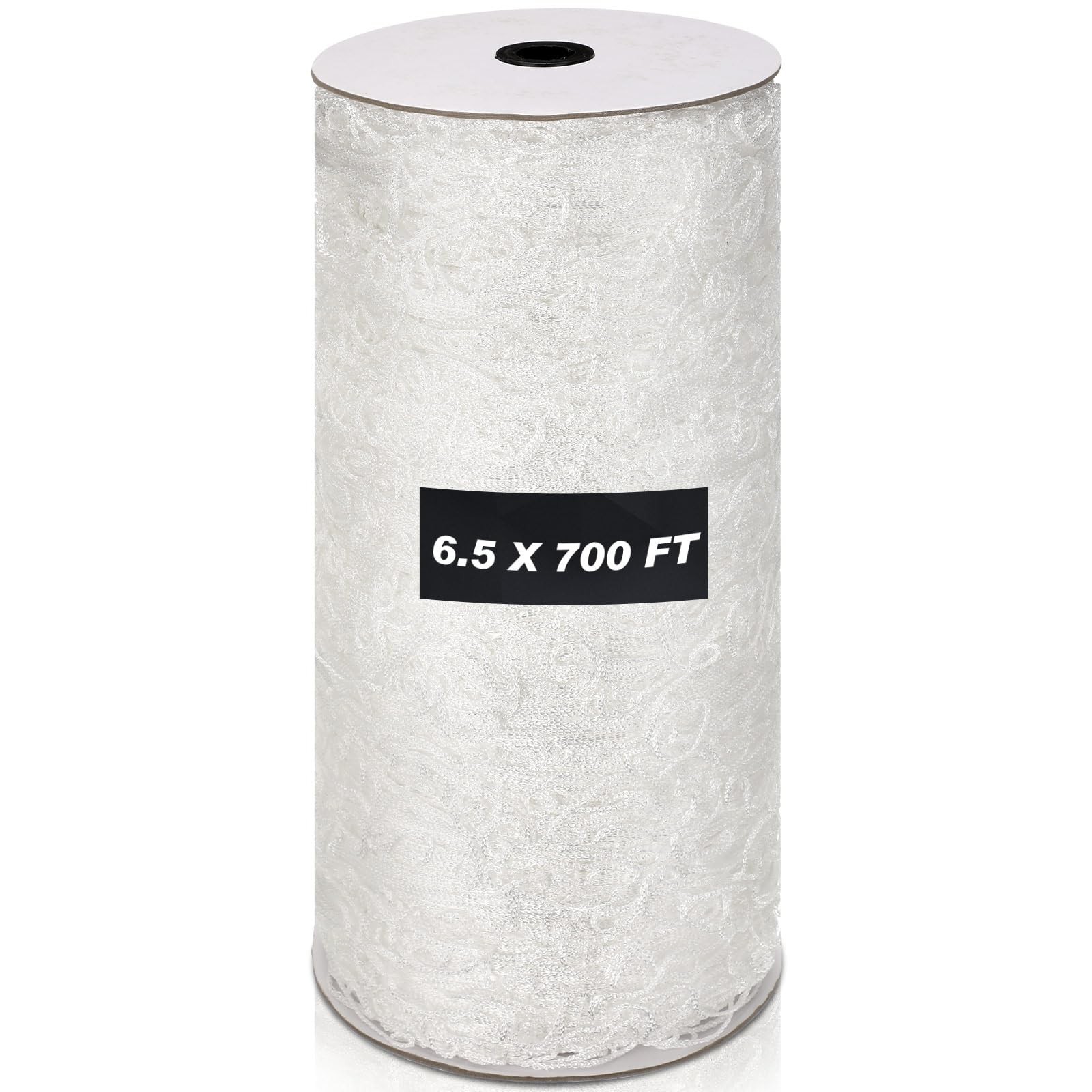 Berlune 6.5 x 700 ft Trellis Netting Roll Heavy Duty Nylon Garden Trellis Net...