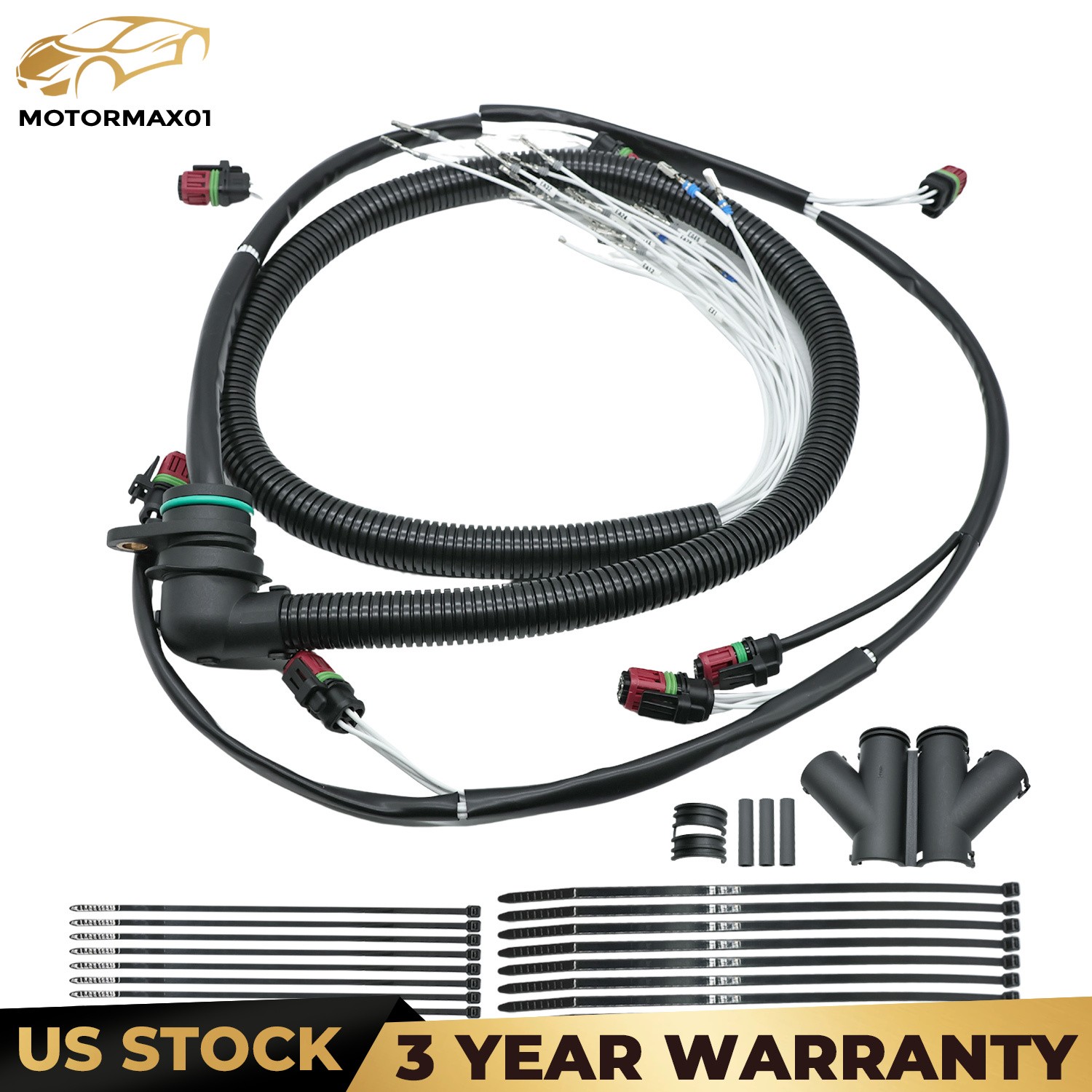 NEW Engine Injector Wire Harness Kit for Volvo Truck FMFH D13 22248490 22190628
