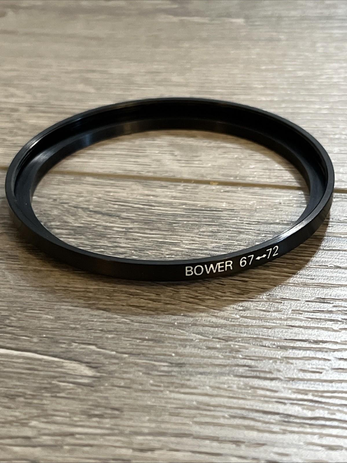 Bower 67mm-72mm Step-Up Ring Metal Adapter (67-72mm black)