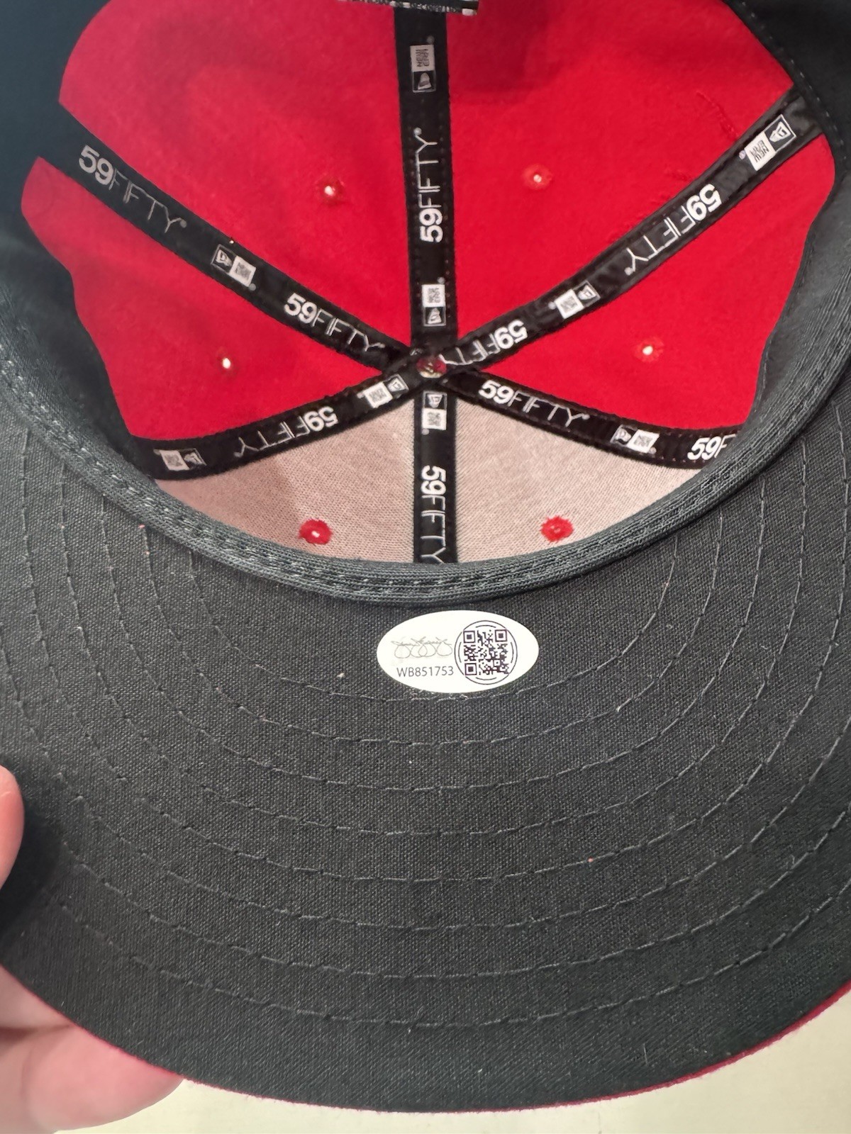Jose Canseco Signed Blue Jays Hat Authenticated