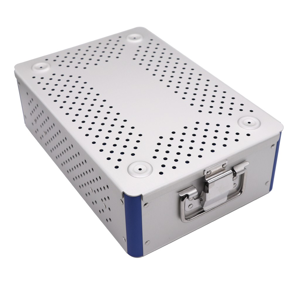 US double layer sterilization tray case box 300*200*90mm surgical instruments