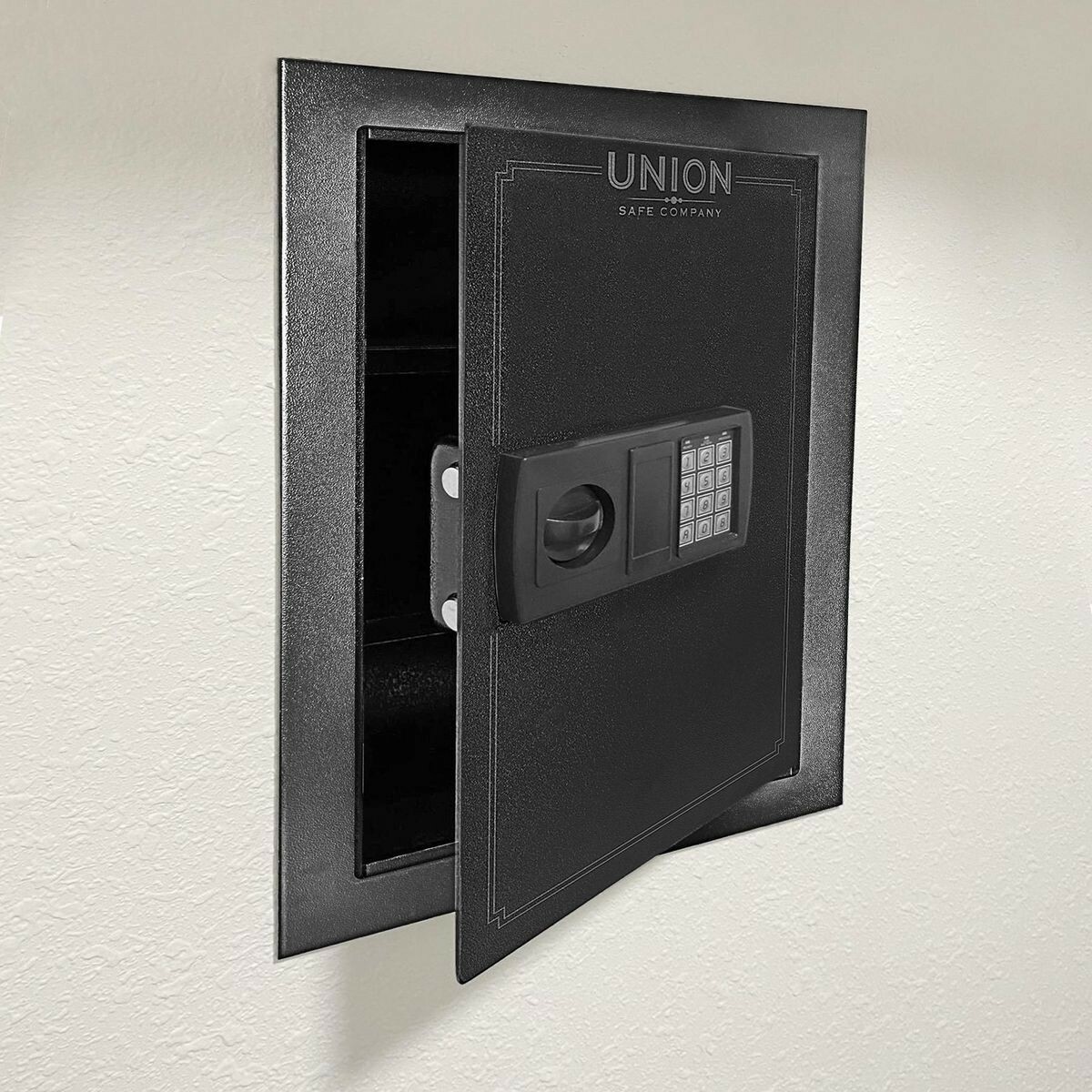 Safe Digital Wall Mounted Gun Security System Dual Lock Box Home Safe Security