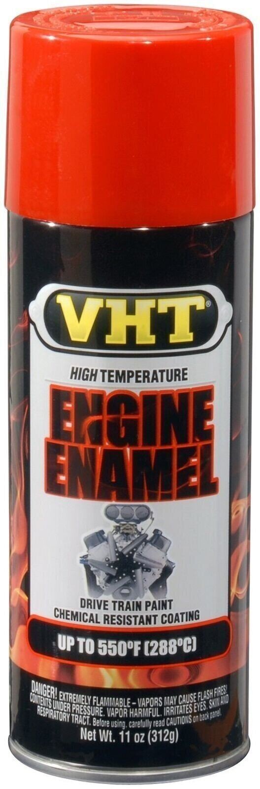 VHT SP123 High Temperature Engine Enamel Chevy Orange Can - 11 Oz.