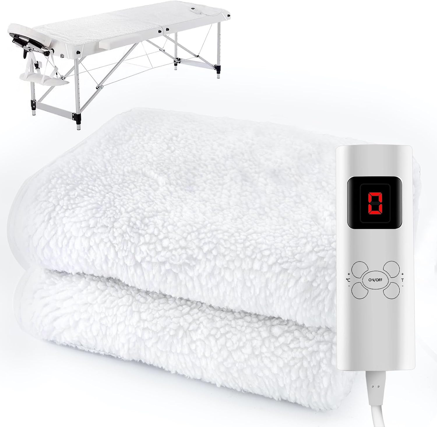 Massage Table Heating Pads Heated Massage Table Warmer 9 Heat Settings Professio