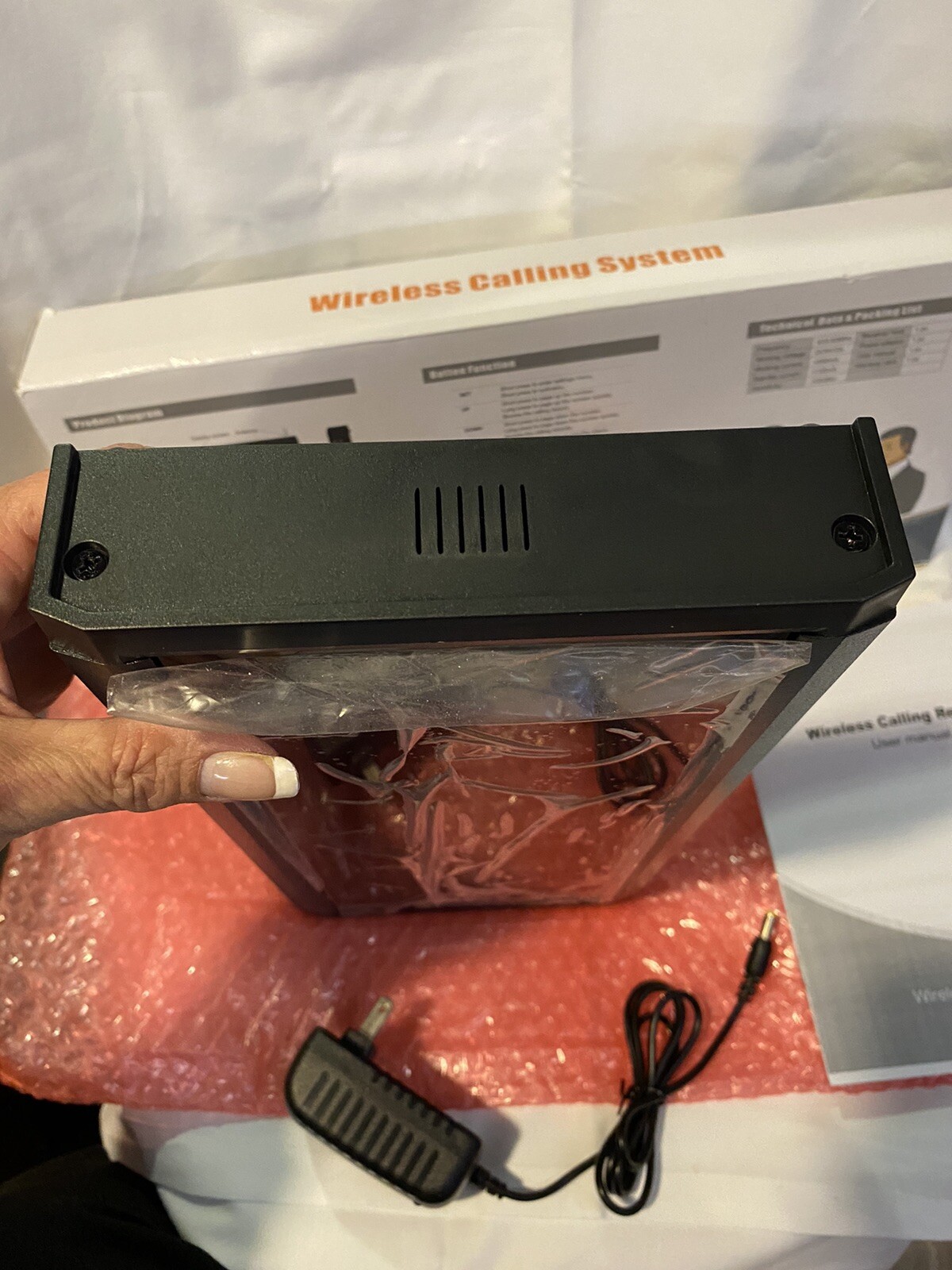 wireless calling system reciever model ZJ-39