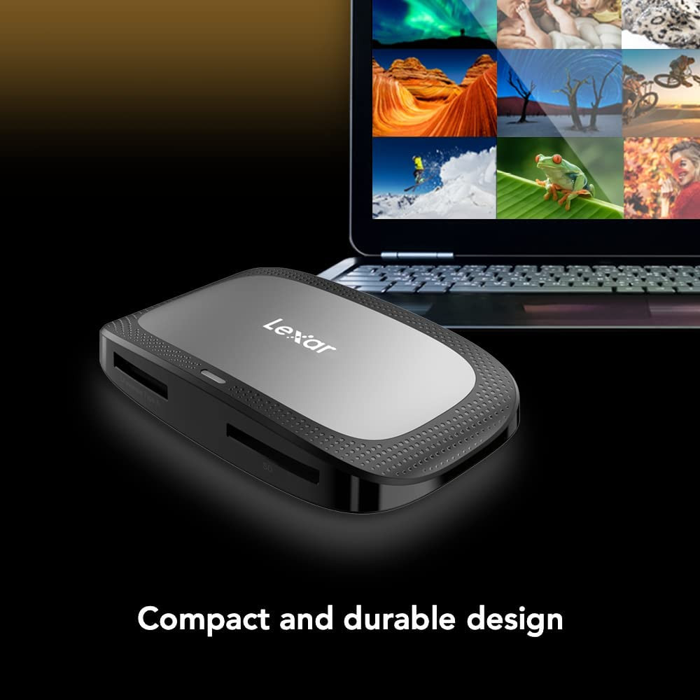 Professional Cfexpress Type a / SD USB 3.2 Gen 2 Reader, Designed for Cfexpress