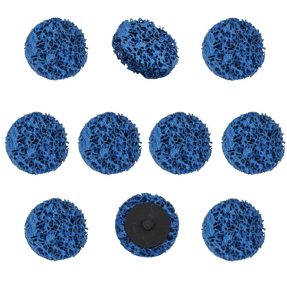 10 Pack 2" Quick ChangeEasy Strip & Clean Discs for Paint Rust