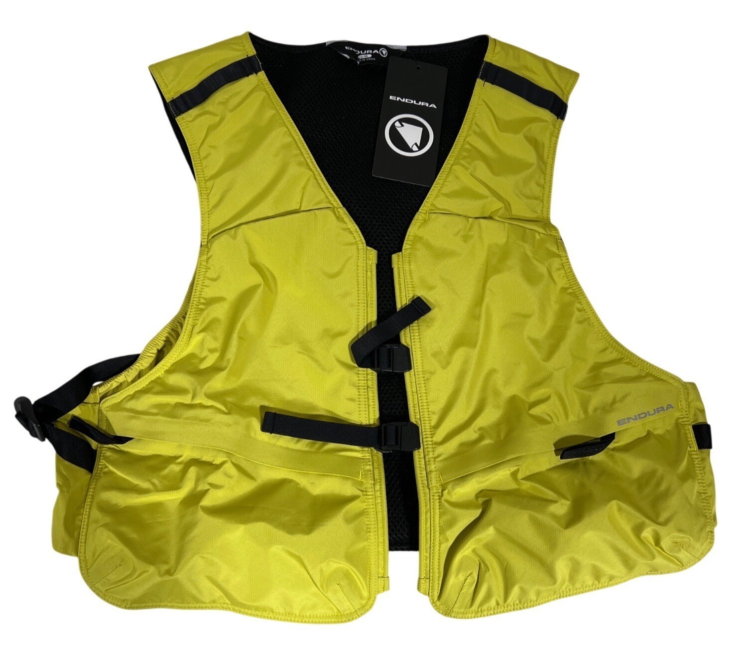 Endura Unisex-Adult Corner Cycling Hydration Vest Celery, L-XL