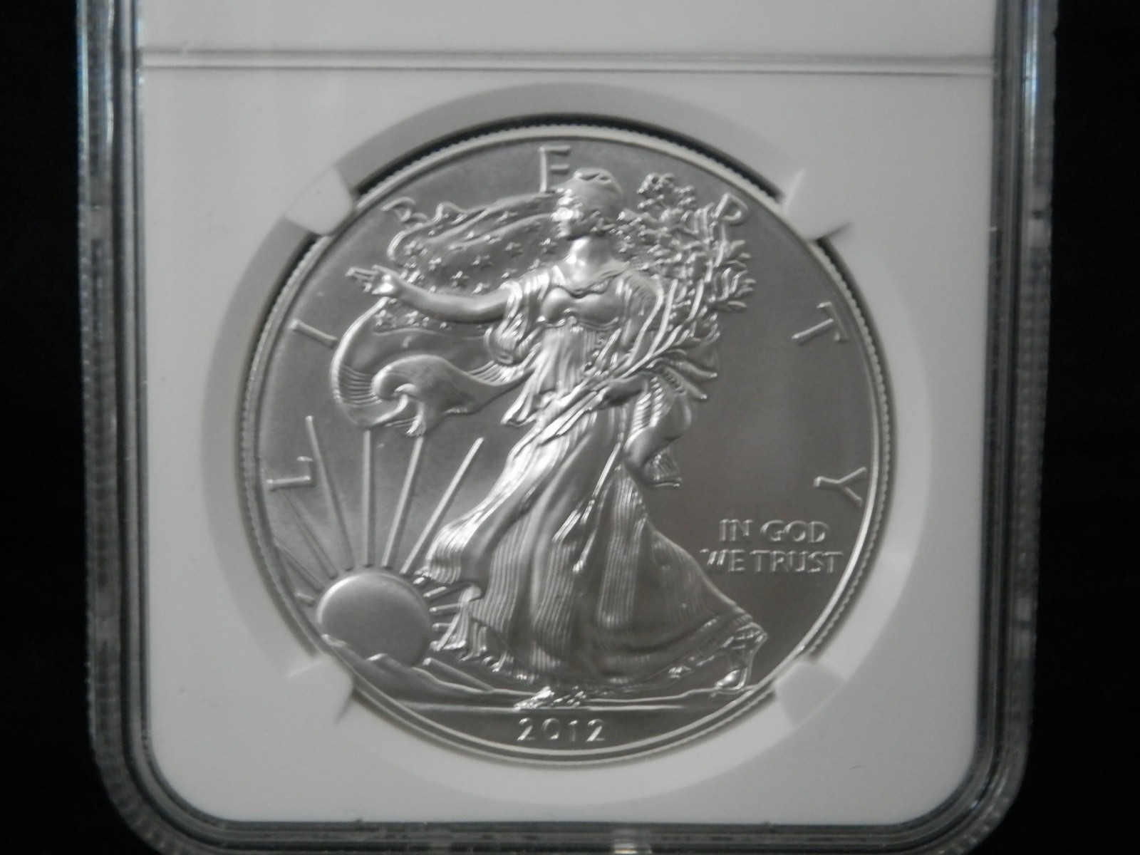 2012 (W) SILVER EAGLE NGC MS70 West Point EARLY RELEASES