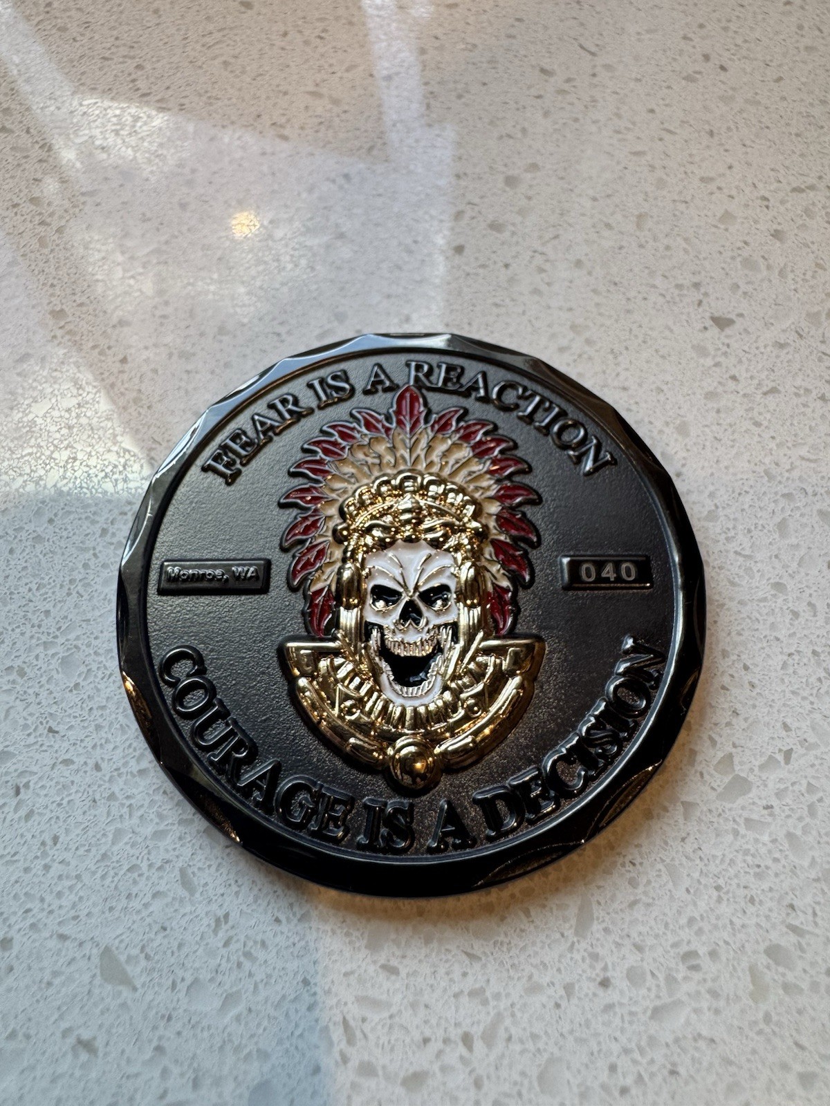 DOC Washington State Reformatory MCC Reopening 2026 Challenge Coin