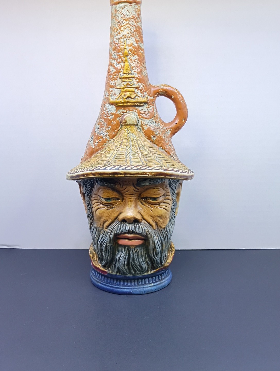 CASA VENTO "FACES OF THE WORLD" - Asian Old Men Empty Bottle