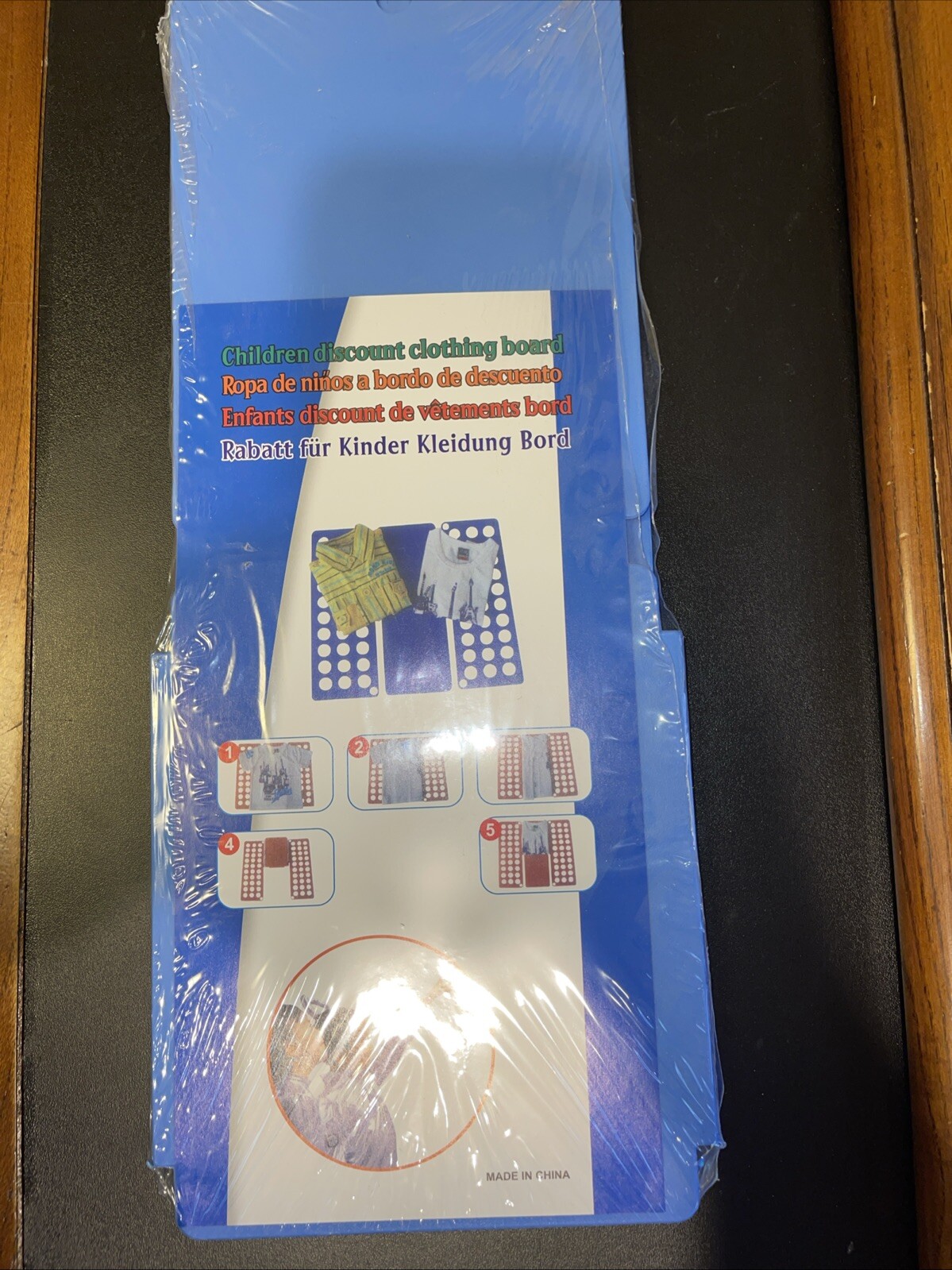 Children Discount Clothing Folding Board Blue New Unopened Package