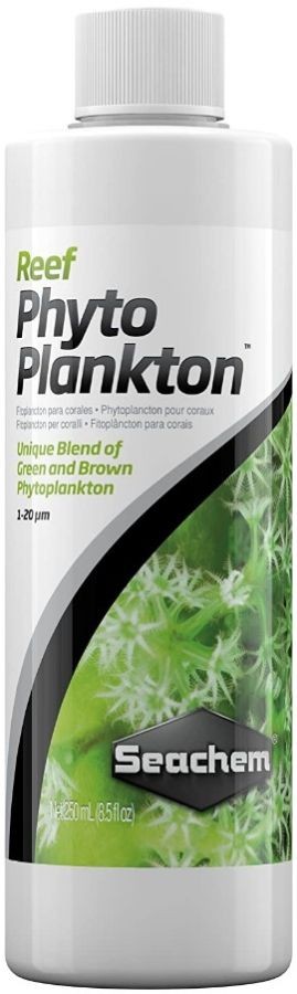 Seachem Reef Phytoplankton Blend of Green Brown Phytoplankton for Aquarums 8.5oz
