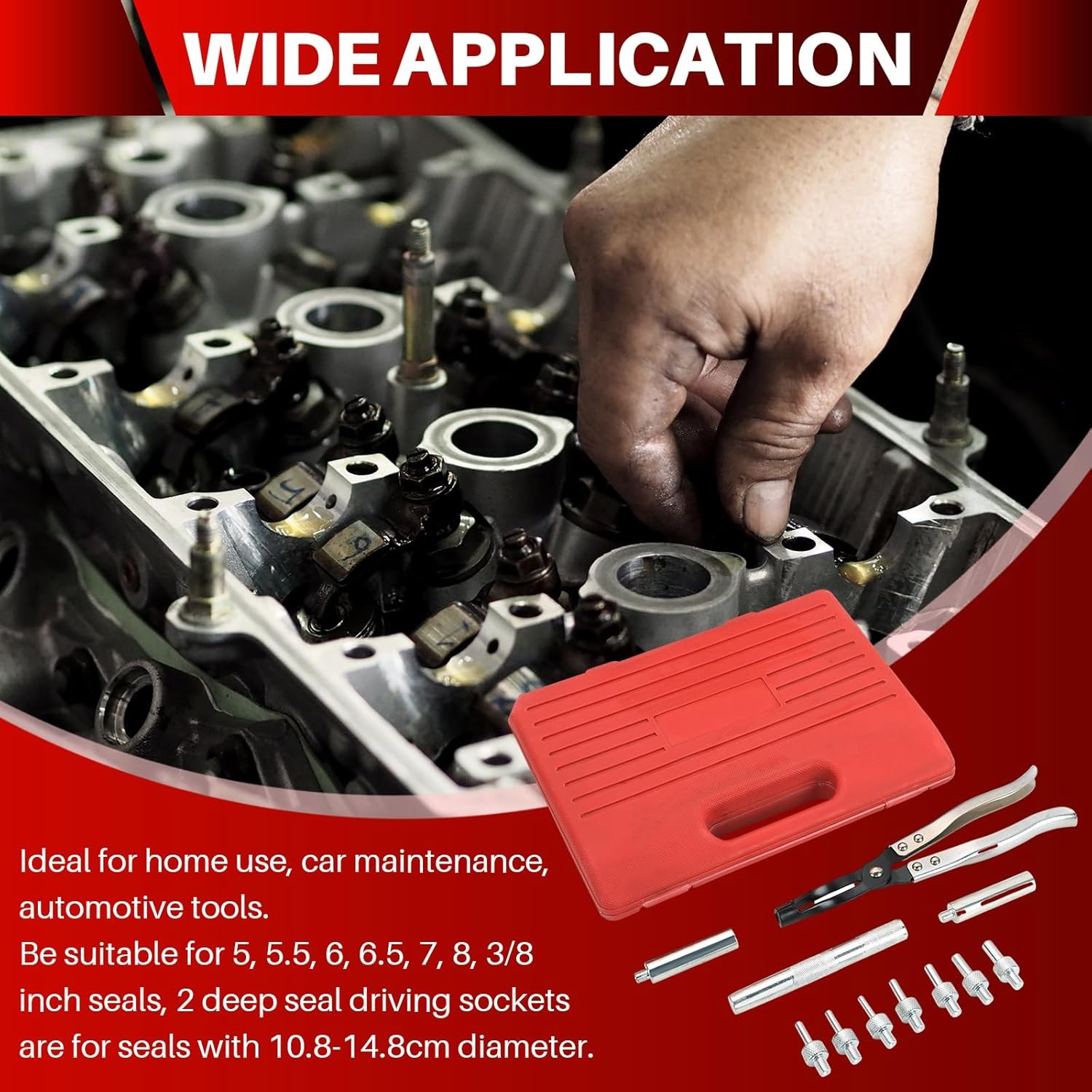 Valve Stem Seal Remover and Installer Removal Tool...