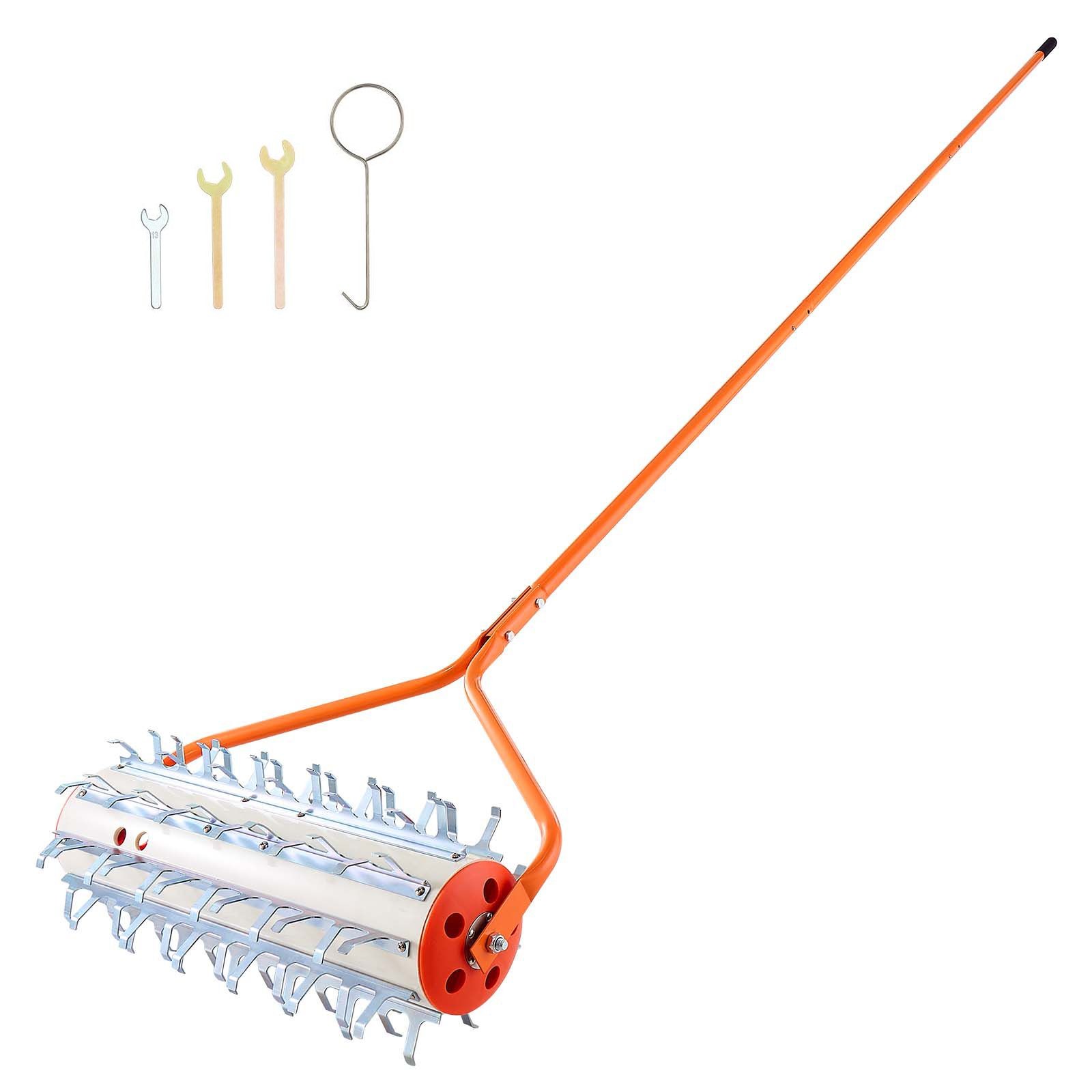 Muck Razer Lake Weed Roller — 12ft, 9 Hook Teeth, 3-Section Alum Handle