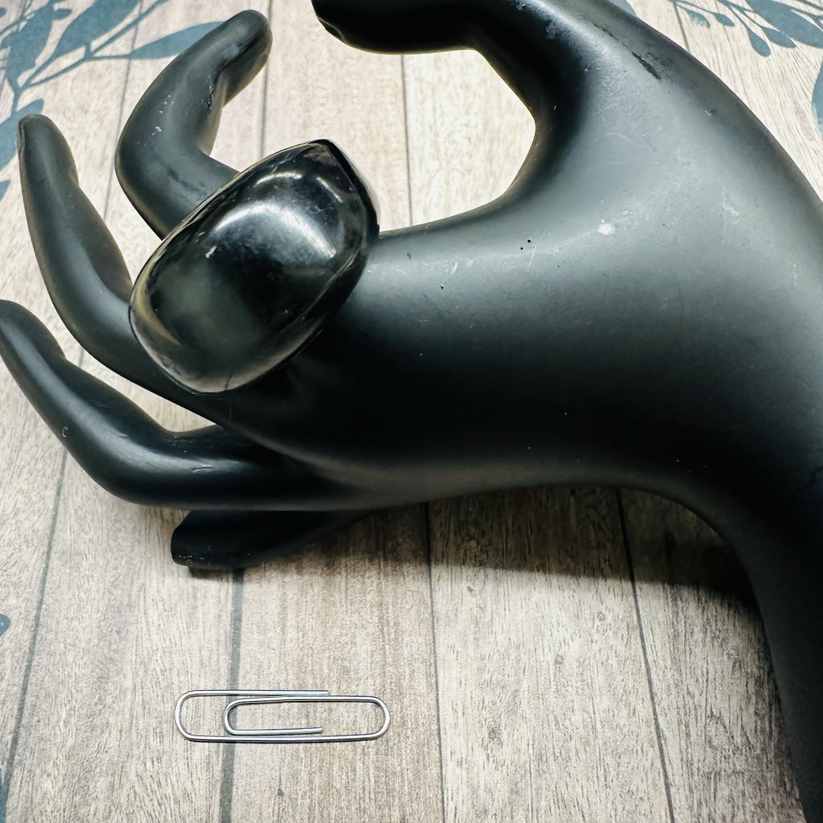 Artisan Made Carved Horn Ring B5