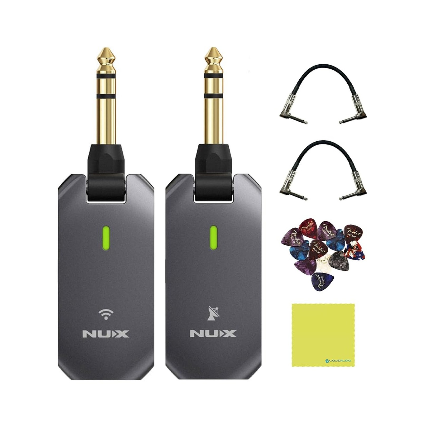 NUX Guitar Wireless System (C-5RC 5.8GHz) for Active/Passive Pickup Guitar wi...