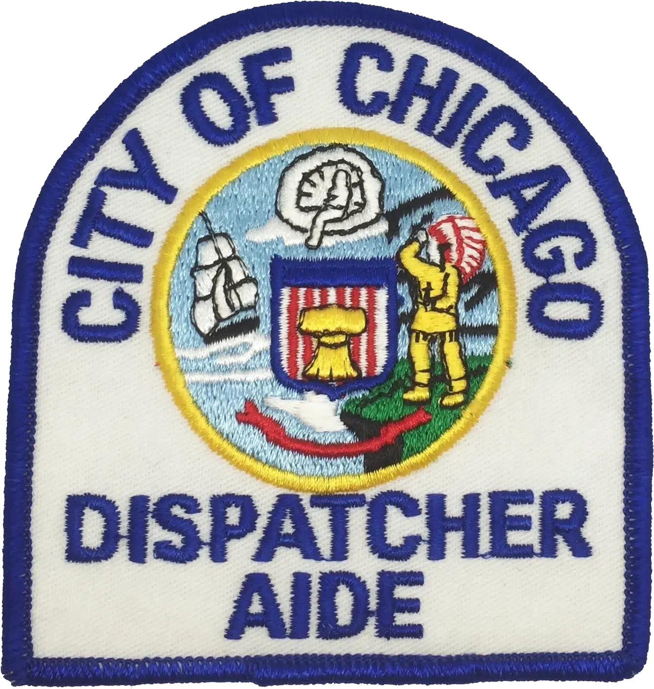 CITY OF CHICAGO SHOULDER PATCH: Dispatcher Aide