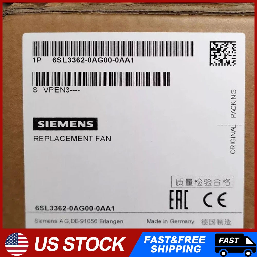 NEW Siemens inverter fan 6SL3362-0AG00-0AA1 G4E280-BC23-05 6SL33620AG000AA1
