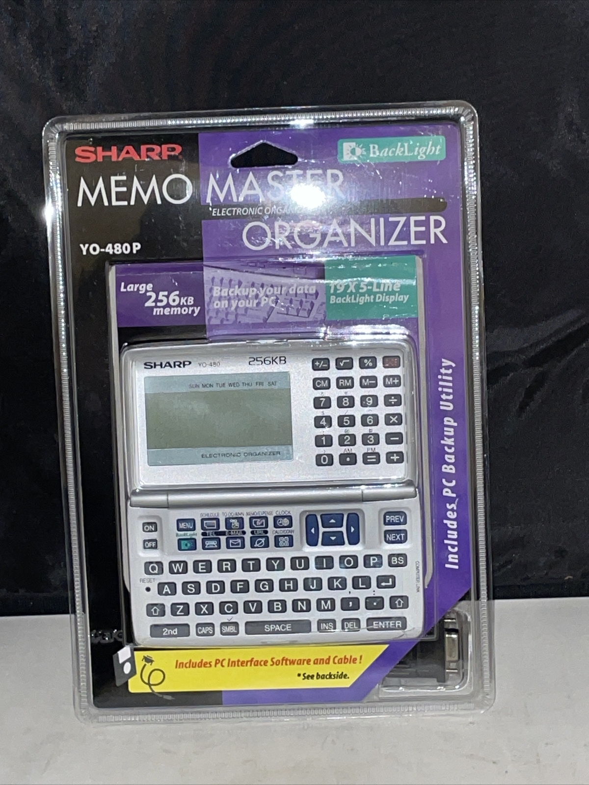 VINTAGE SHARP MEMO MASTER ELECTRONIC ORGANIZER YO-480P New