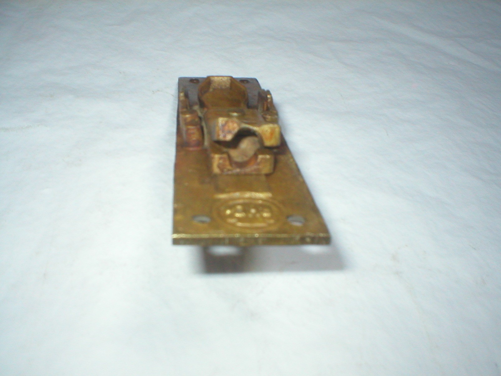 Antique RHC Solid Brass Slide Latch Part