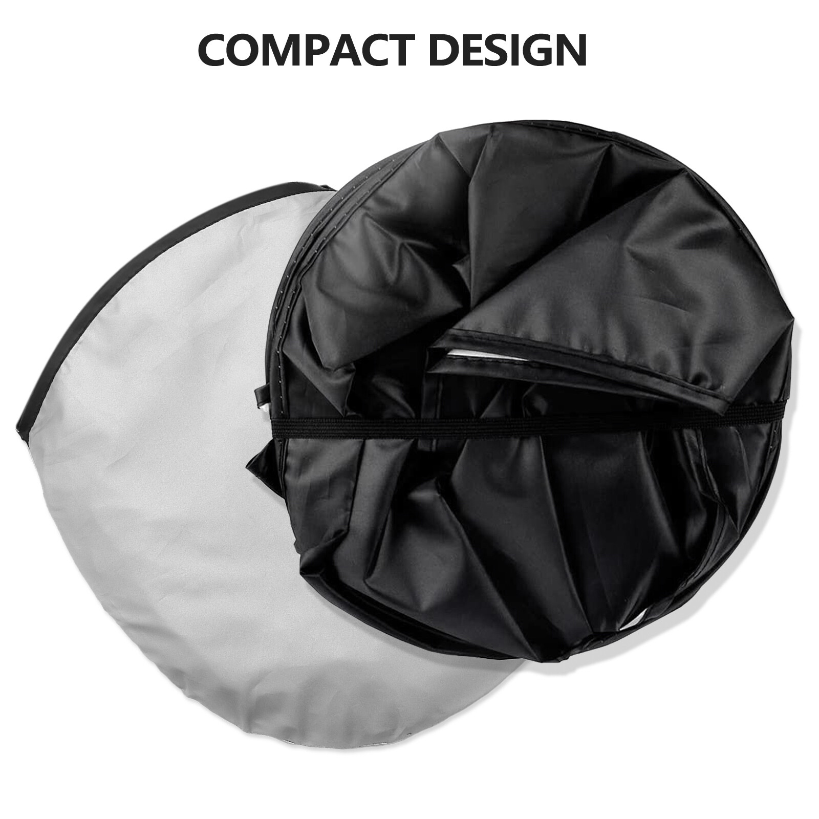 Juyioudy Car Front Windshield Foldable Sun Shade heat protective Shield Cover