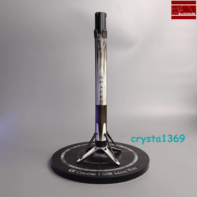 1:200 Scale SpaceX Rocket Model Falcon 9 1 Stage Recycling State Platform 7.5in
