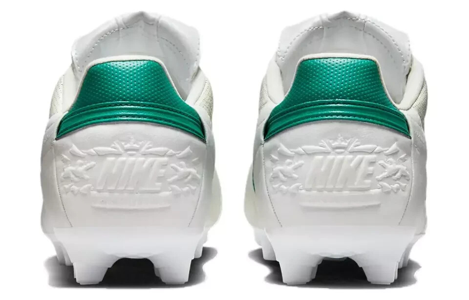 Nike Premier 3 III FG Soccer Cleats Leather White Green HM0265-102 Size 5 US