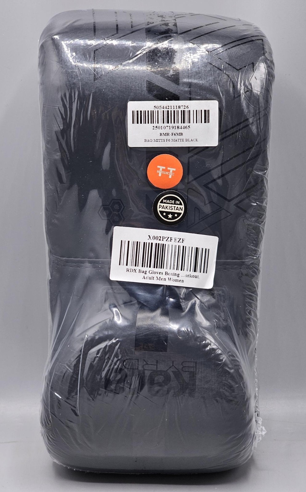 RDX KARA Punching Bag Gloves Training Mitts Muay Thai Kickboxing BMR-F6MB
