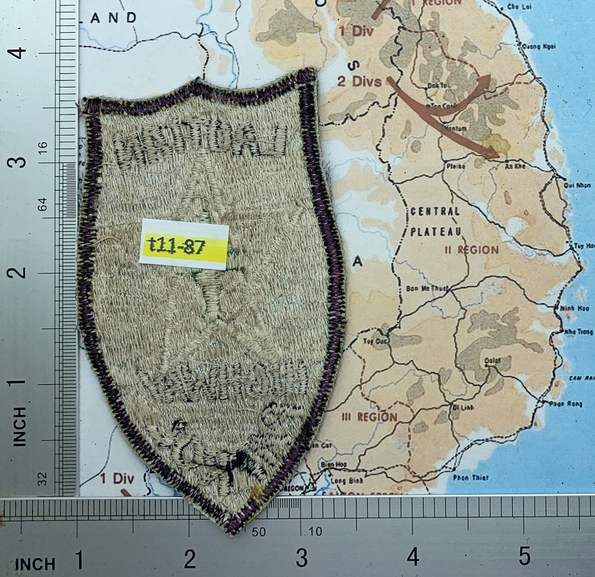 patch , USAF F-4 Phantom Laotian Highway Patrol Patch , t11-87