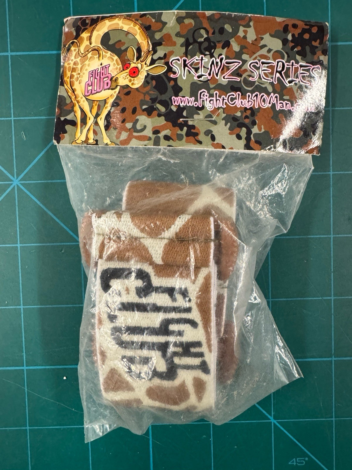 Fight Club “Giraffe” woven goggle strap for FLEX / SPECTRA. RARE! BNIB.