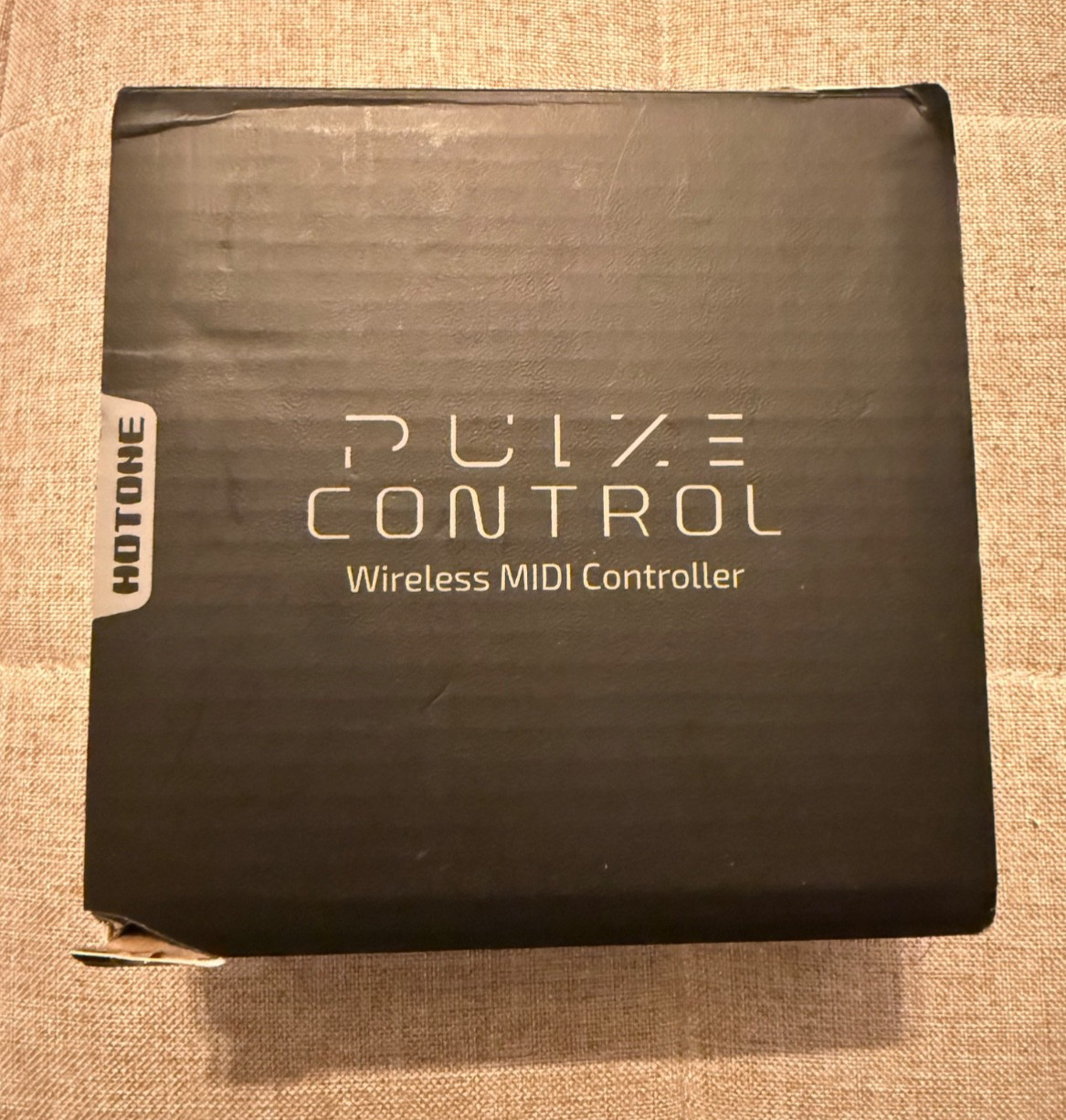 Hotone Pulse Control 2-Taste Wireless BT MIDI Fuß Controller Pedal Open Box