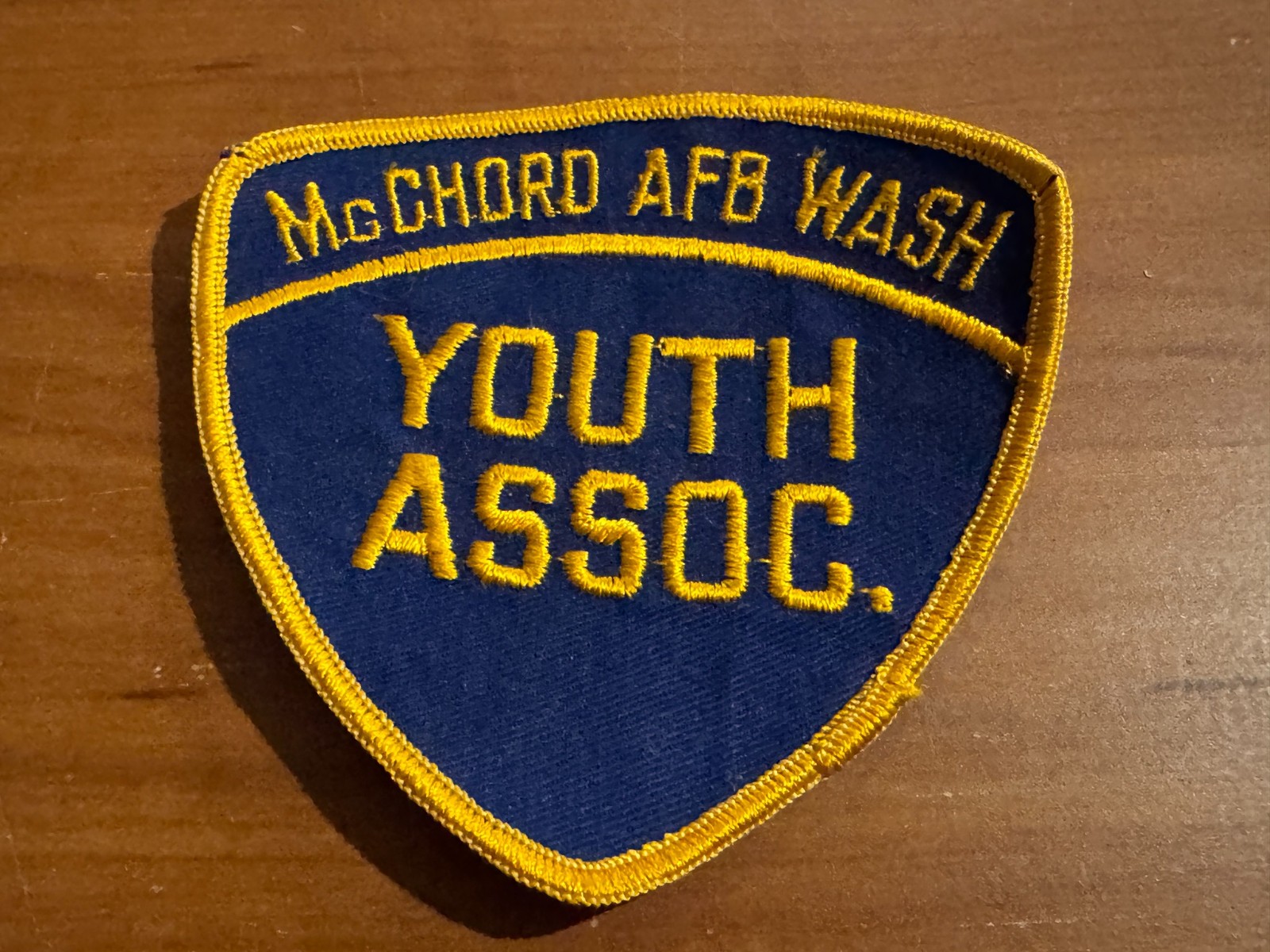 Vintage McChord AFB Youth Association Patch, 4”