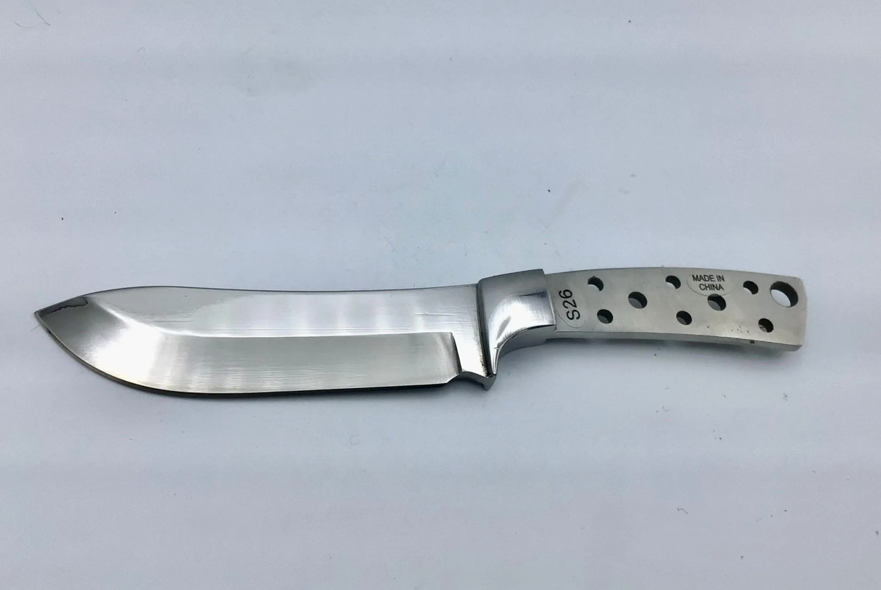 Stainless Steel Skinning Knife Blank 7.5"