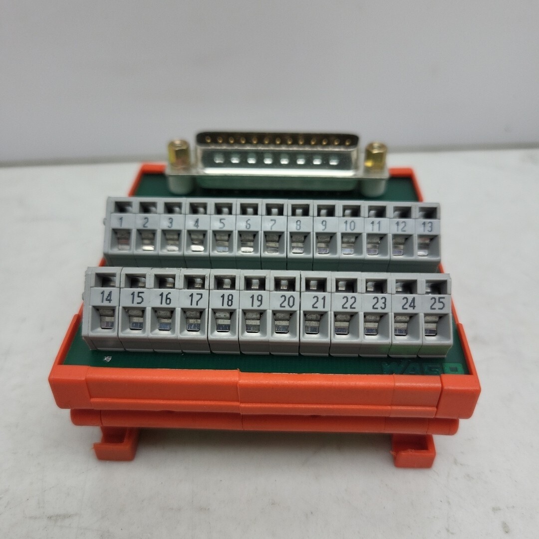 Wago 50036744 And 50036743 Interface Module PC Board 15 And 25 Pin D-Sub Mod