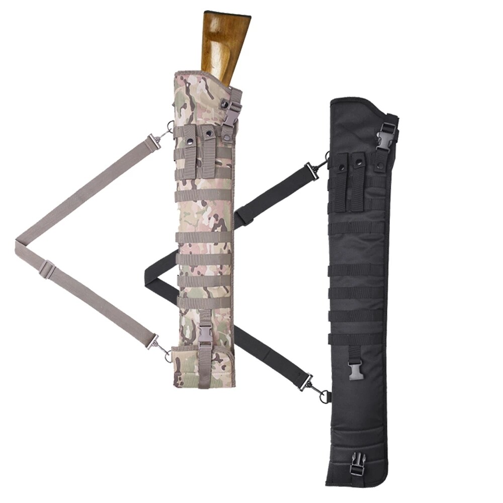 Tactical Shotgun Rifle Scabbard Bag Shoulder Sling Case Holster Molle bags 34"