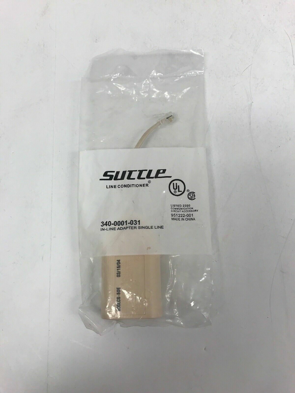 Suttle 340-0001-031 951222-001 Line Conditioner