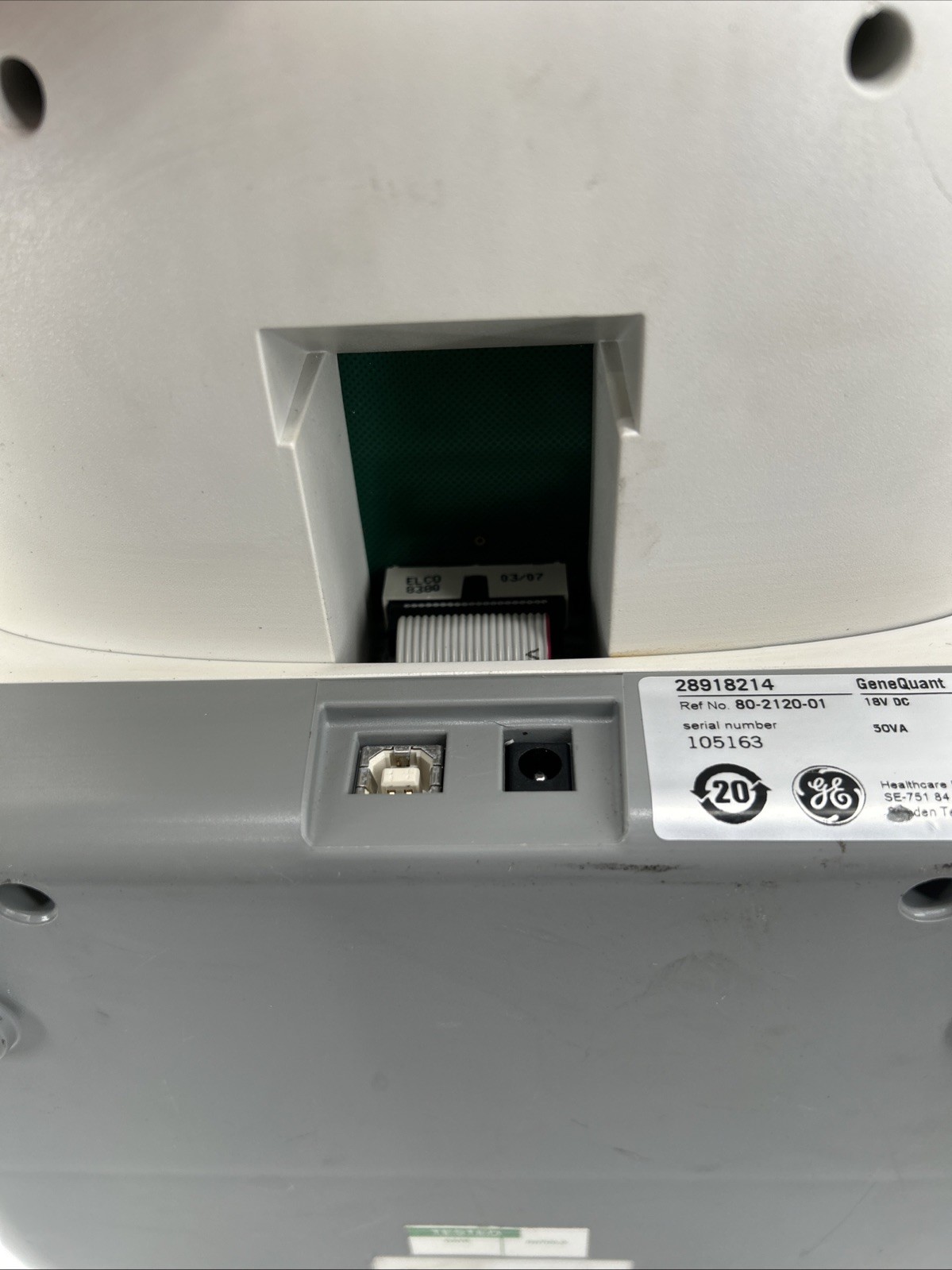 GE GeneQuant 1300 Spectrophotometer UNTESTED NO CORDS