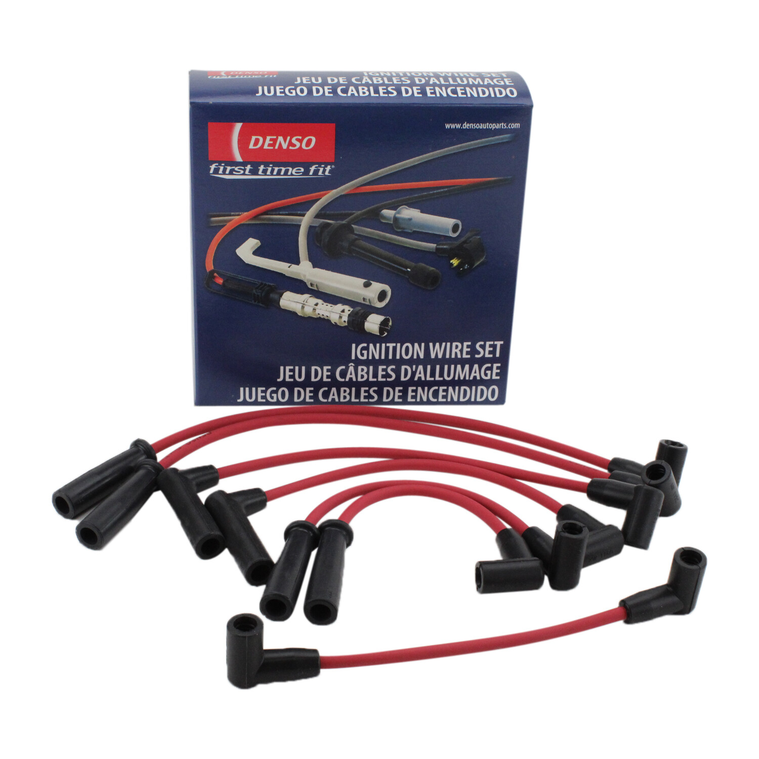 DENSO Spark Plug Wire Set for Jeep Grand Cherokee Comanche TJ Wrangler 4.0L L6