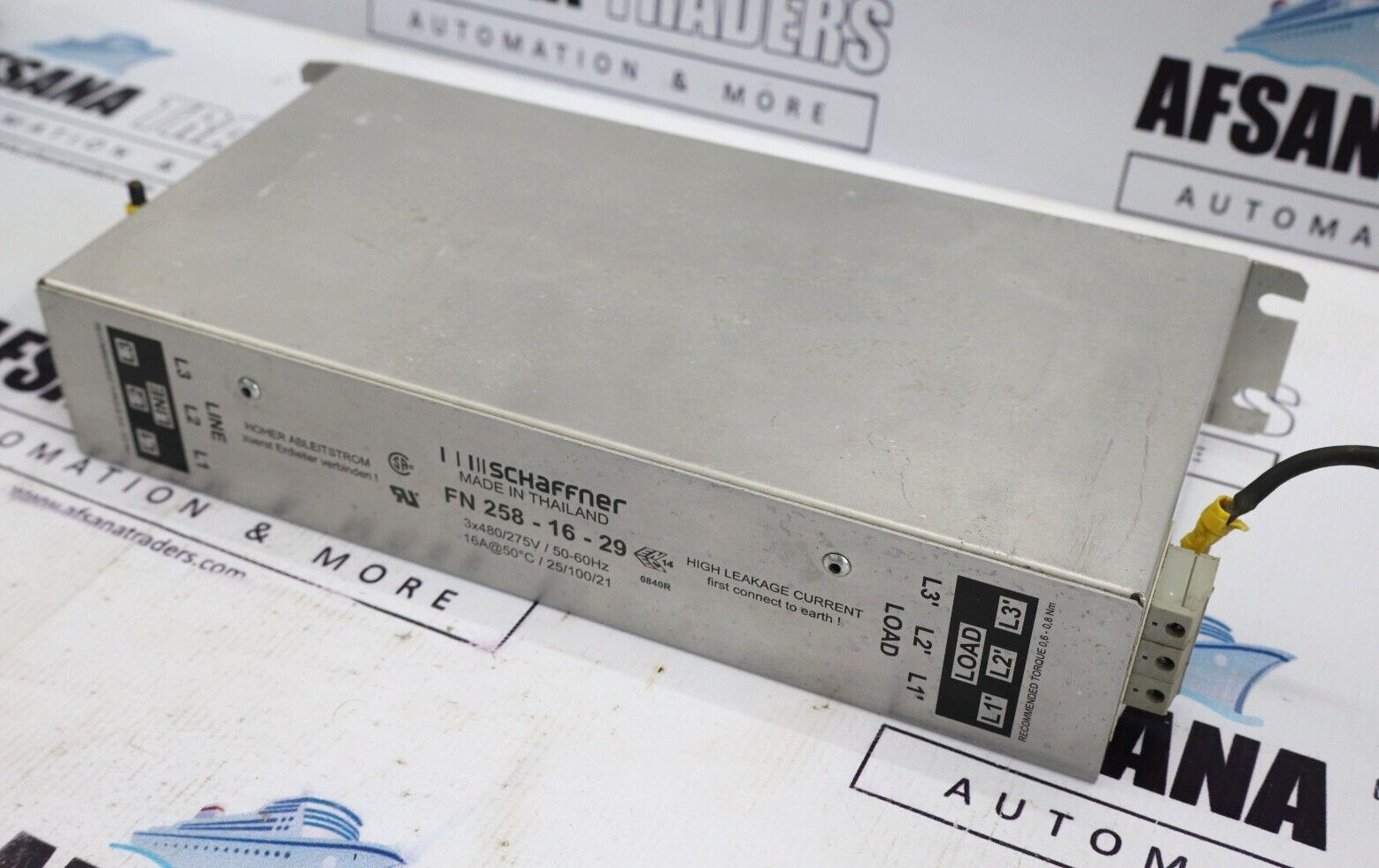 schaffner fn 258-16-29 SIGNAL CONDITIONER fn258-16-29