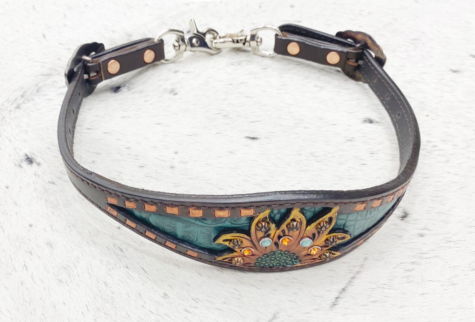 MOUSM Decorated Wither Strap for Horse, Adjustable 23-30" Long x 1.75" Wide