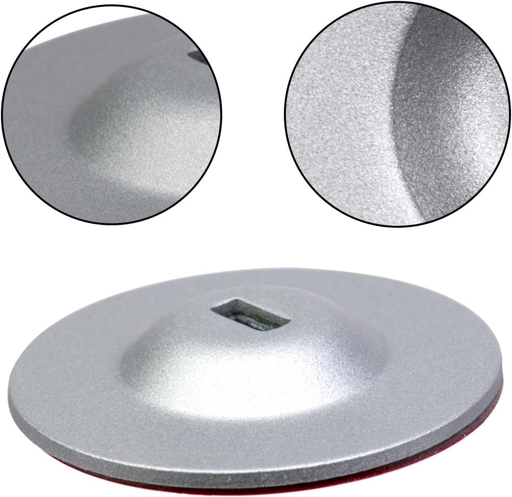 Durable Adhesive Lock Plate - Universal Security for Laptop & Phone - 4 Pack