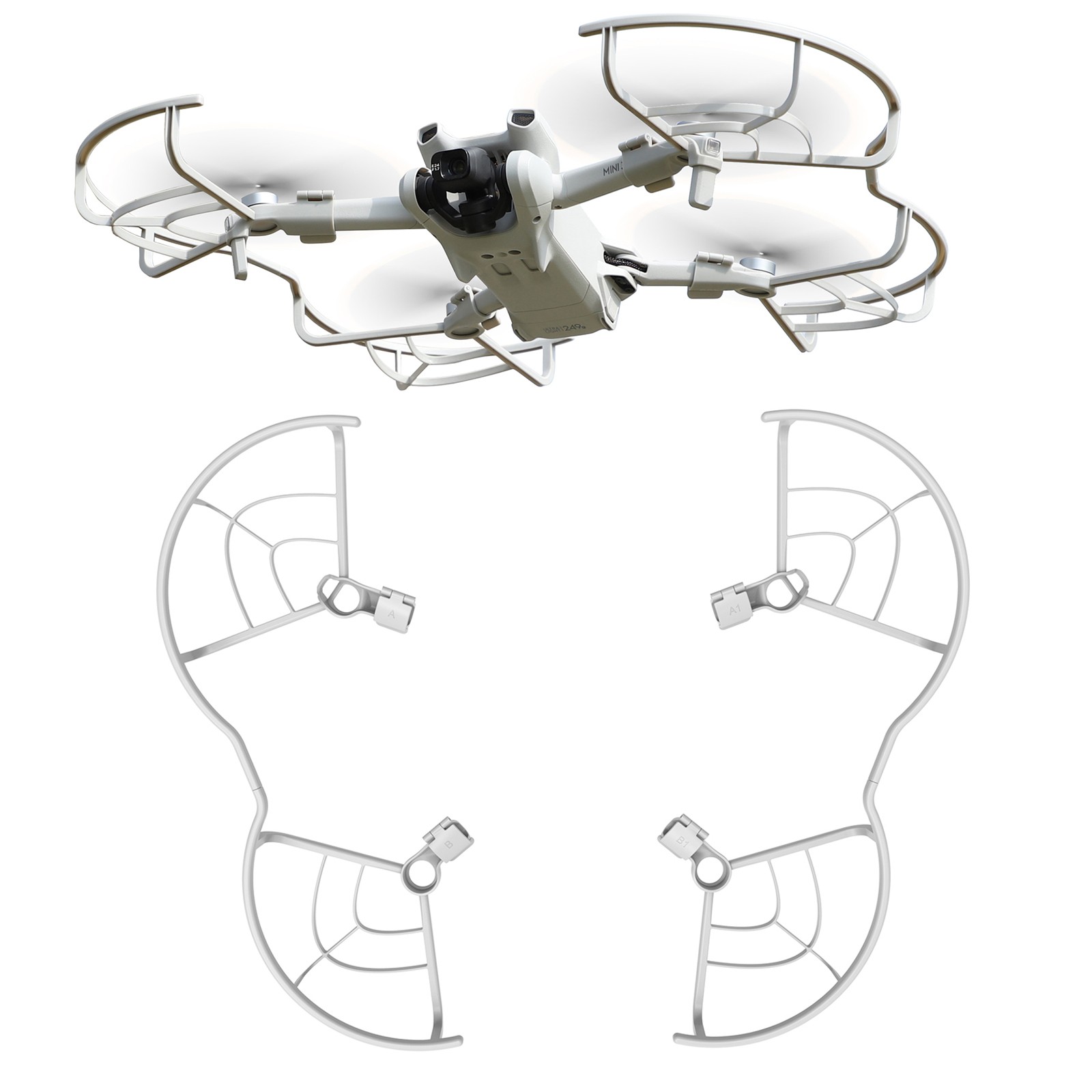Drone Propeller Guard Protector Blades Guard For DJI Mini 3 Drone Accessories