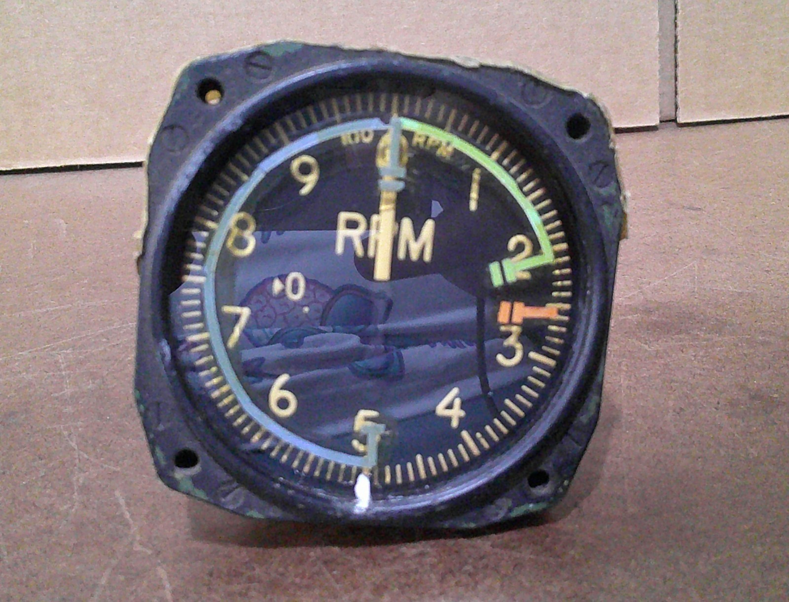 Aircraft Engine RPM Indicator General Electric P/N 8DJ13AAS As Removed