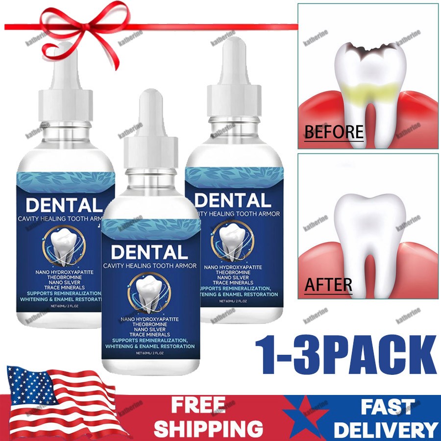 1-3PACK 60ml Tooth care solution Cavity Healing Tooth Armor NEW HOT ~US