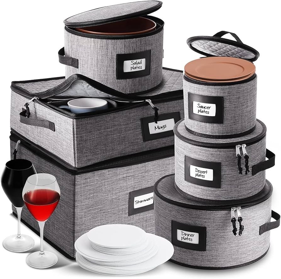 MerbHome Complete Grockery Storage Set for pots and pans and other equipment