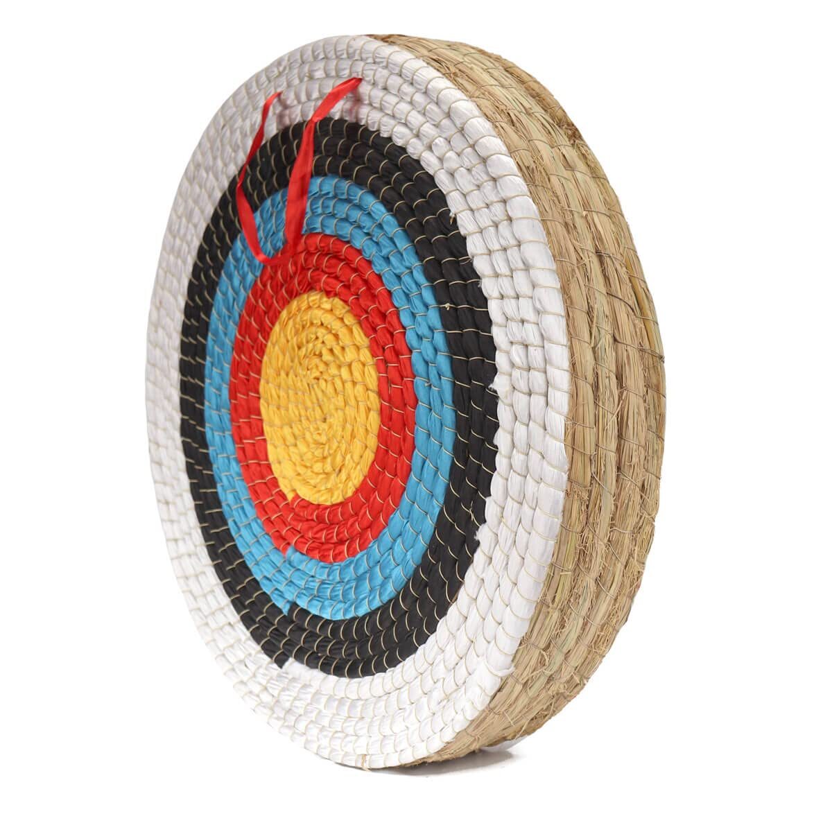 Traditional Hand-Made Solid Straw Round Archery Target Shooting Bow Coloured HOT