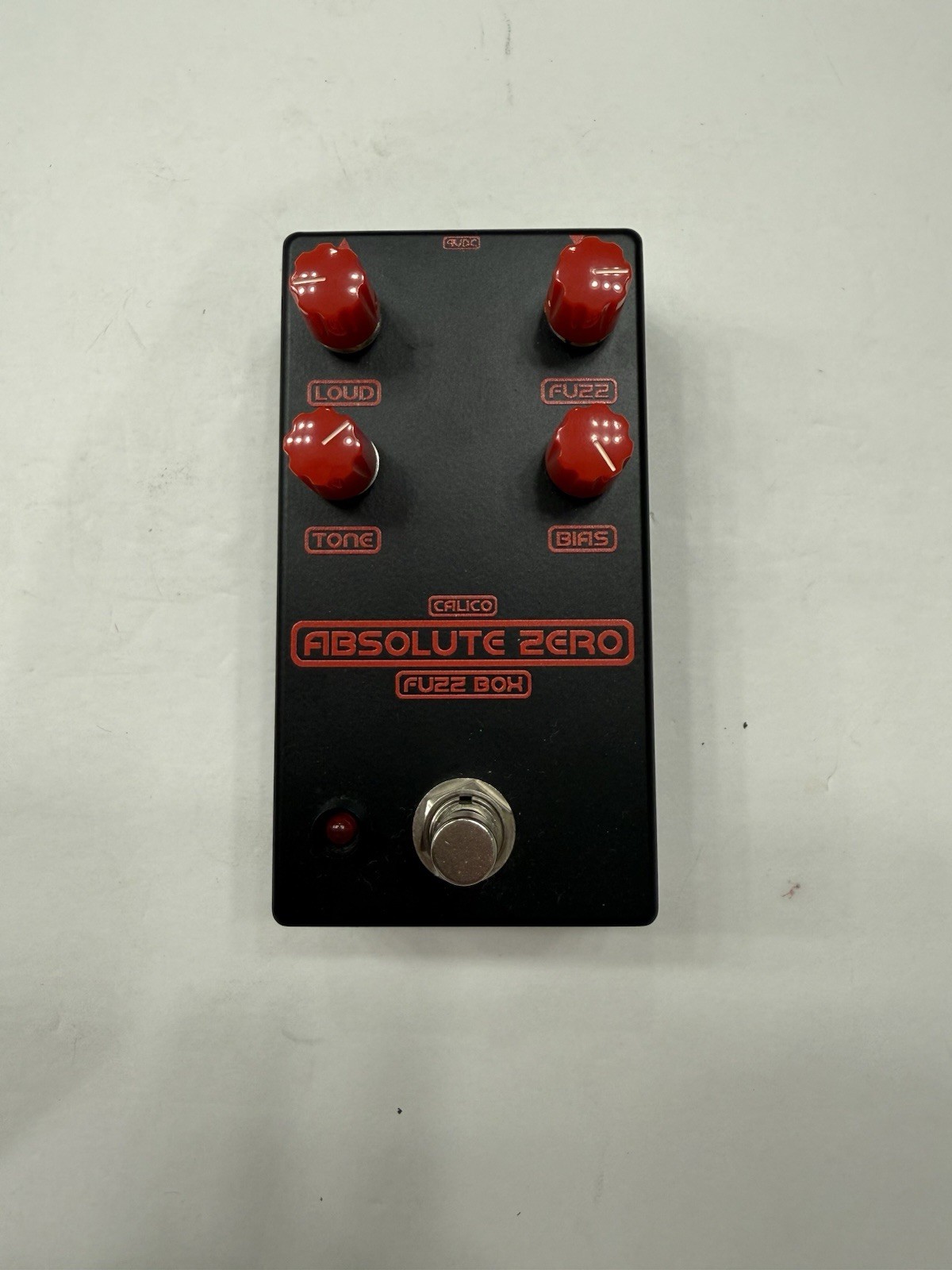Calico Effects Absolute Zero Fuzz Box Distortion Guitar Effect Pedal