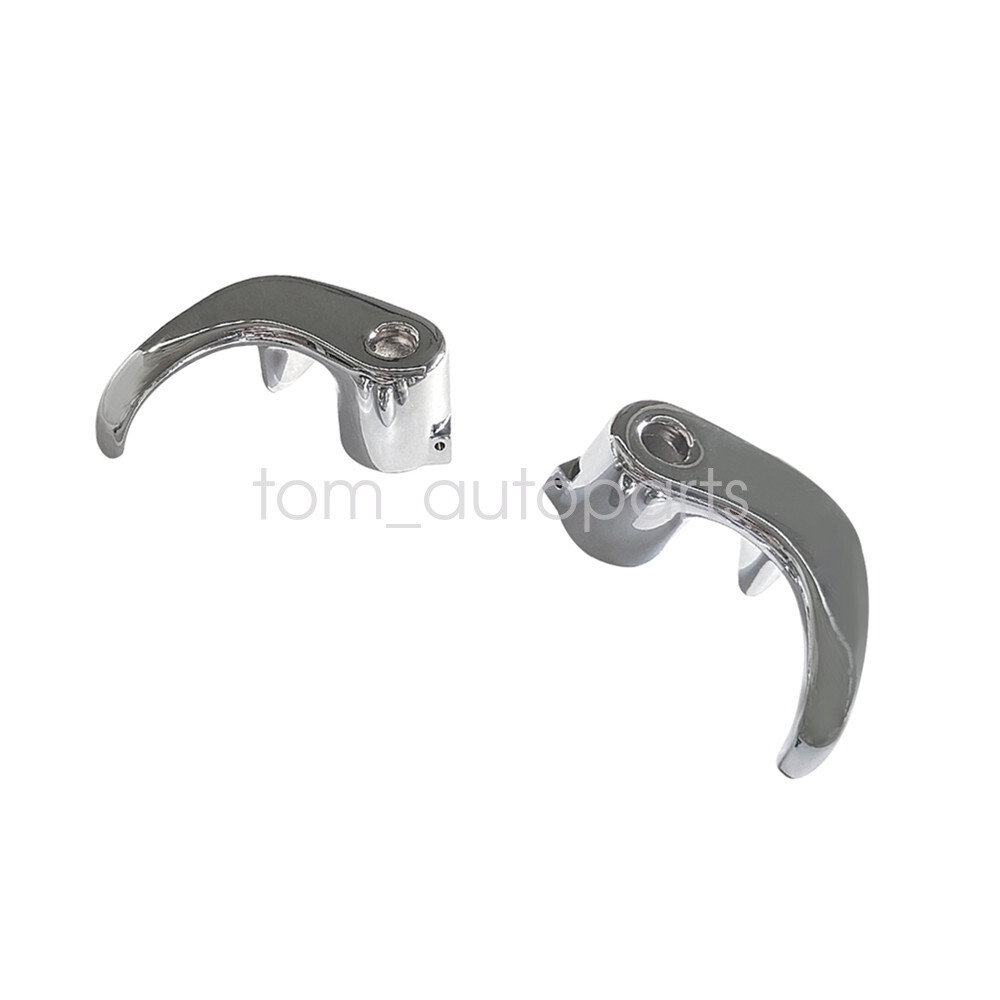 Locking Vent Window Handle Chrome Pair For Chevy GMC Blazer Jimmy Suburban New