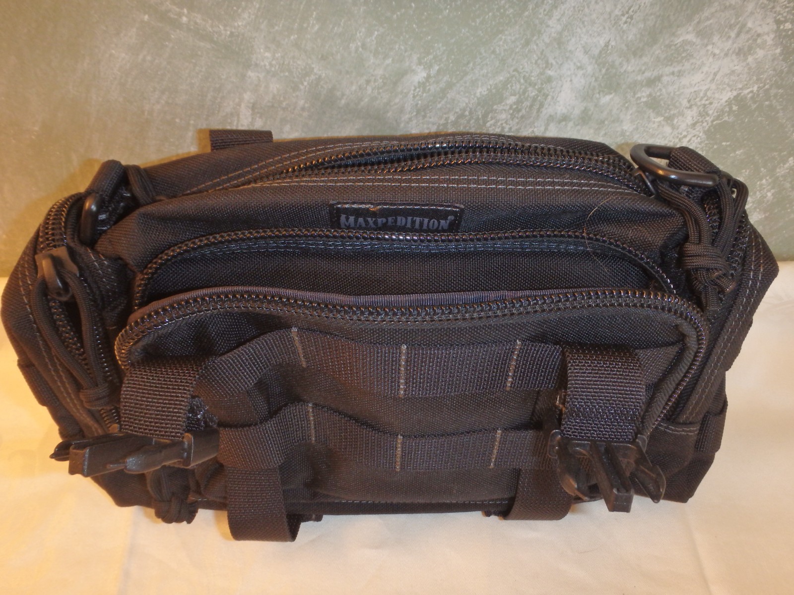 Maxpedition Black Proteus Versipack MX402B Adult Waist Strap Water Resistant Bag